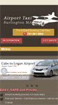 Mobile Screenshot of airporttaxiburlingtonma.com